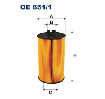 Olejový filtr FILTRON OE 651/1