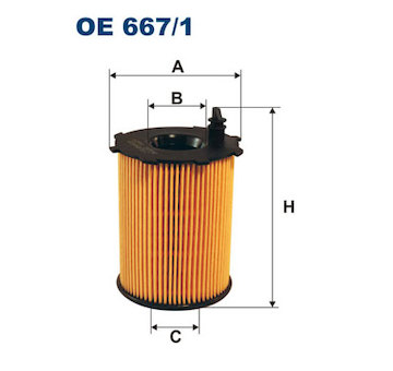 Olejový filtr FILTRON OE 667/1
