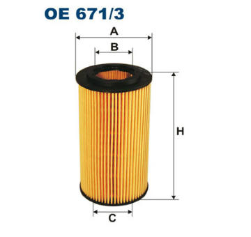 Olejový filtr FILTRON OE 671/3