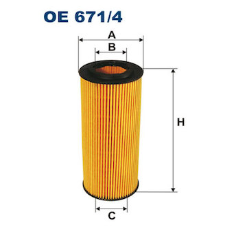 Olejový filtr FILTRON OE 671/4