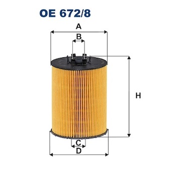Olejový filtr FILTRON OE 672/8