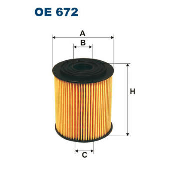 Olejový filtr FILTRON OE 672