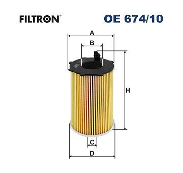 Olejový filtr FILTRON OE 674/10