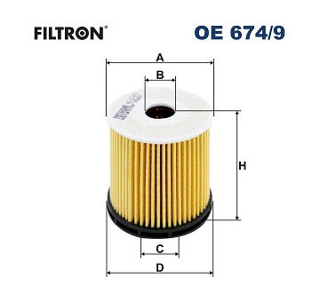 Olejový filtr FILTRON OE 674/9