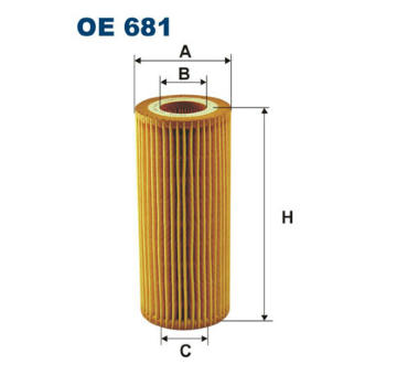 Hydraulický filtr, automatická převodovka FILTRON OE 681