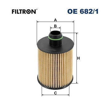 Olejový filtr FILTRON OE 682/1