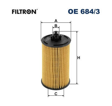 Olejový filter FILTRON OE 684/3
