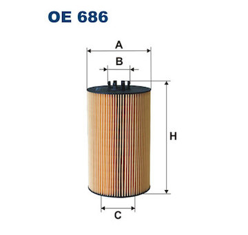 Olejový filtr FILTRON OE 686