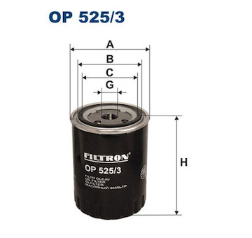 Olejový filtr FILTRON OP 525/3
