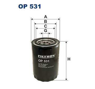 Olejový filtr FILTRON OP 531