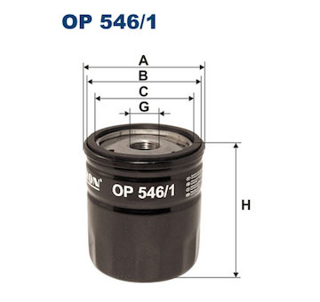 Olejový filtr FILTRON OP 546/1