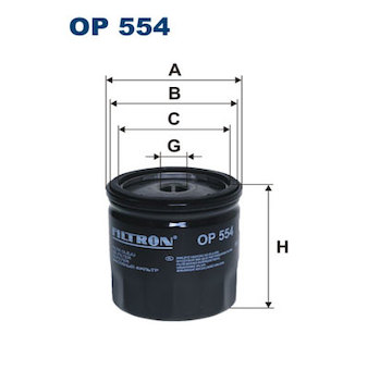 Olejový filtr FILTRON OP 554