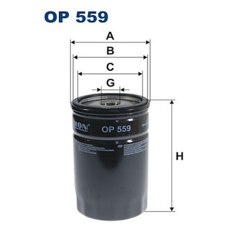 Olejový filtr FILTRON OP 559