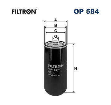 Olejový filtr FILTRON OP 584