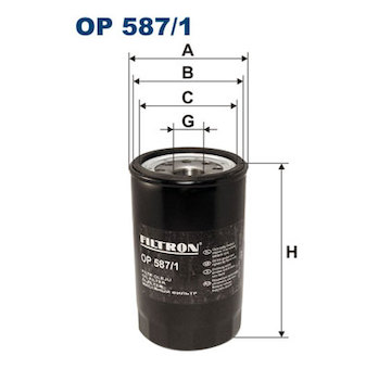 Olejový filtr FILTRON OP 587/1
