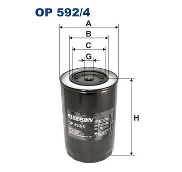 Hydraulický filtr, automatická převodovka FILTRON OP 592/4