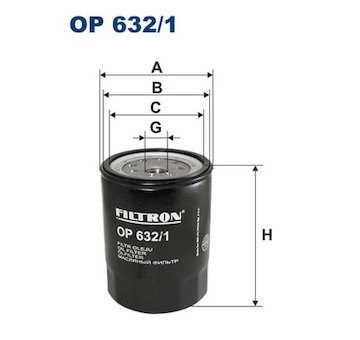 Olejový filtr FILTRON OP 632/1