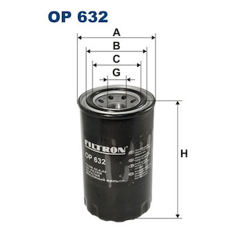 Olejový filtr FILTRON OP 632