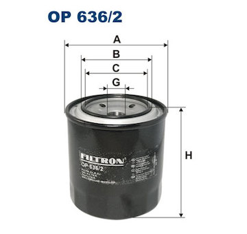 Olejový filtr FILTRON OP 636/2