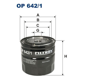 Olejový filtr FILTRON OP 642/1