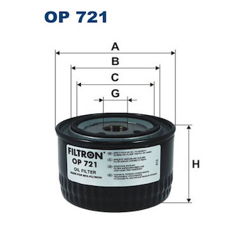 Hydraulický filtr, automatická převodovka FILTRON OP 721