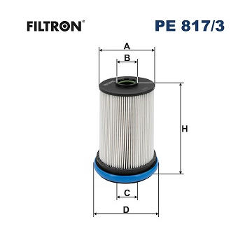 palivovy filtr FILTRON PE 817/3