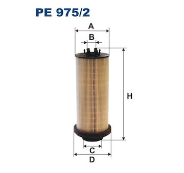 filtr paliva FILTRON PE975/2  DAF Euro4, 5