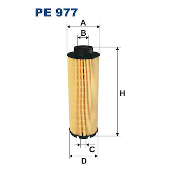 filtr paliva FILTRON PE977, MAN 09/02 TG-A