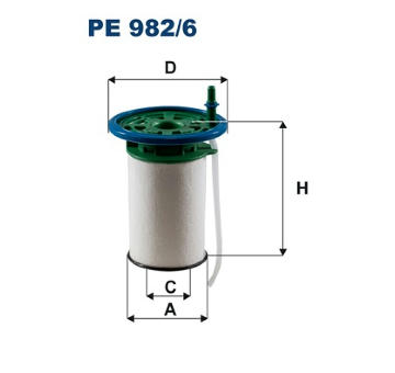 palivovy filtr FILTRON PE 982/6