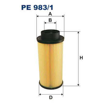 palivovy filtr FILTRON PE 983/1
