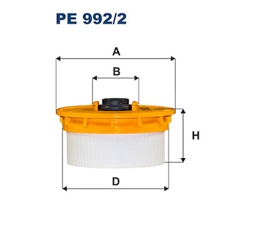 palivovy filtr FILTRON PE 992/2