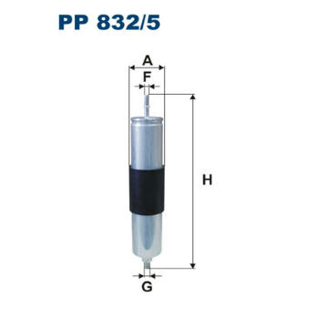 palivovy filtr FILTRON PP 832/5