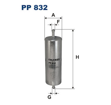 palivovy filtr FILTRON PP 832