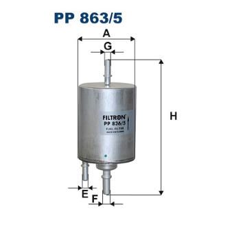 Palivový filtr FILTRON PP 836/5