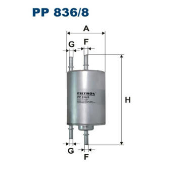 Palivový filtr FILTRON PP 836/8