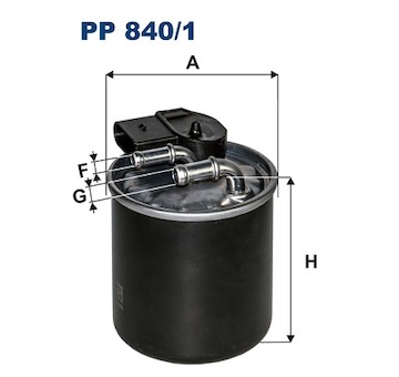 palivovy filtr FILTRON PP 840/1