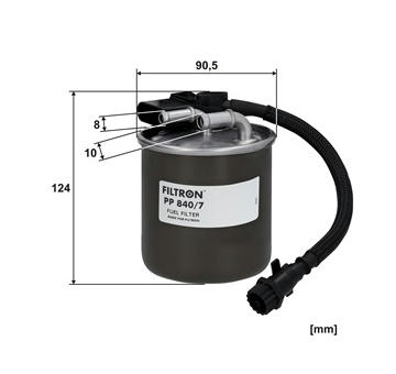 Palivový filter FILTRON PP 840/7