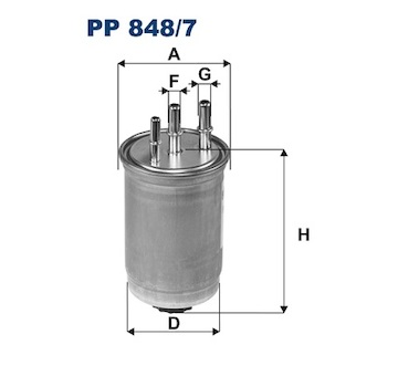 Palivový filtr FILTRON PP 848/7