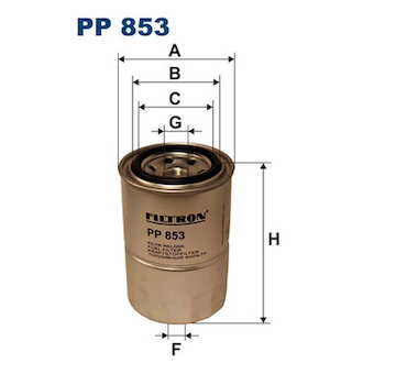 Palivový filtr FILTRON PP 853