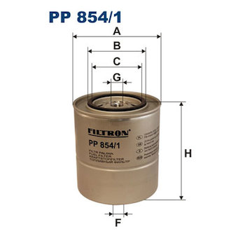 Palivový filtr FILTRON PP 854/1