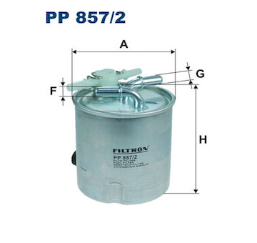 Palivový filtr FILTRON PP 857/2