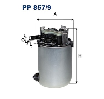 Palivový filtr FILTRON PP 857/9