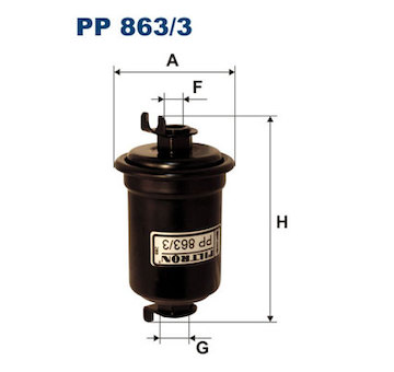 palivovy filtr FILTRON PP 863/3