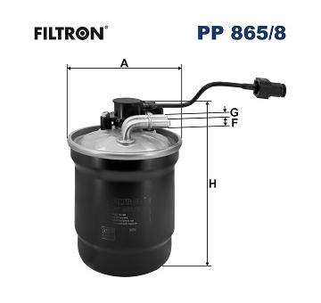palivovy filtr FILTRON PP 865/8