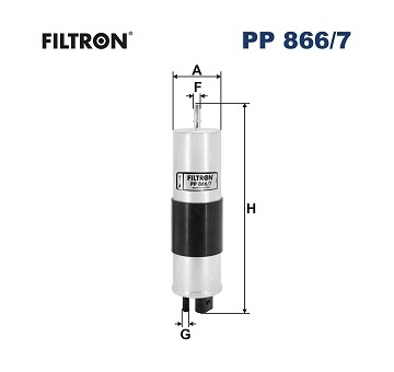 Palivový filtr FILTRON PP 866/7