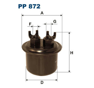 palivovy filtr FILTRON PP 872