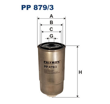 palivovy filtr FILTRON PP 879/3