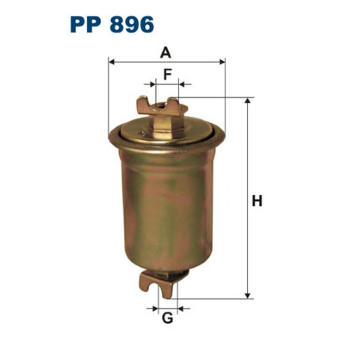 palivovy filtr FILTRON PP 896