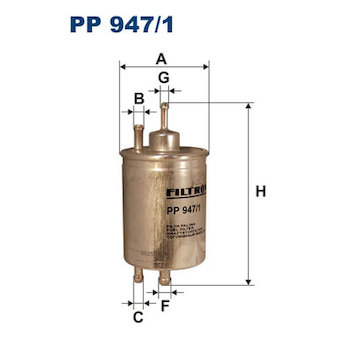 palivovy filtr FILTRON PP 947/1