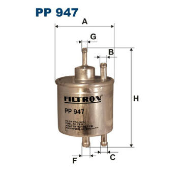 Palivový filtr FILTRON PP 947